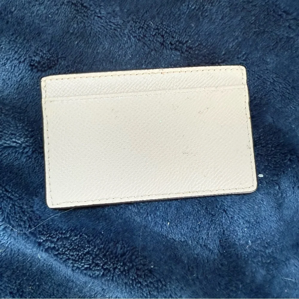 Michael Kors Jet Set Charm Small ID Cream Card Holder